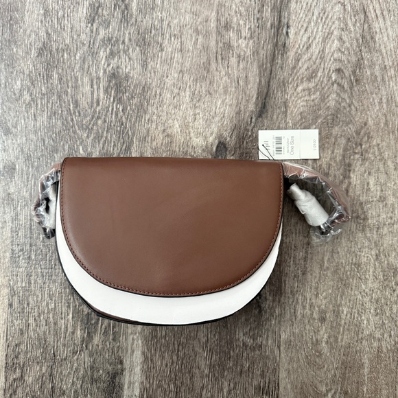 NWT J. JILL Mahogany Brown Crossbody Bag - Picture 1 of 5